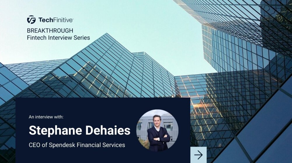 Stephane Dehaies CEO of Spendesk Financial Services