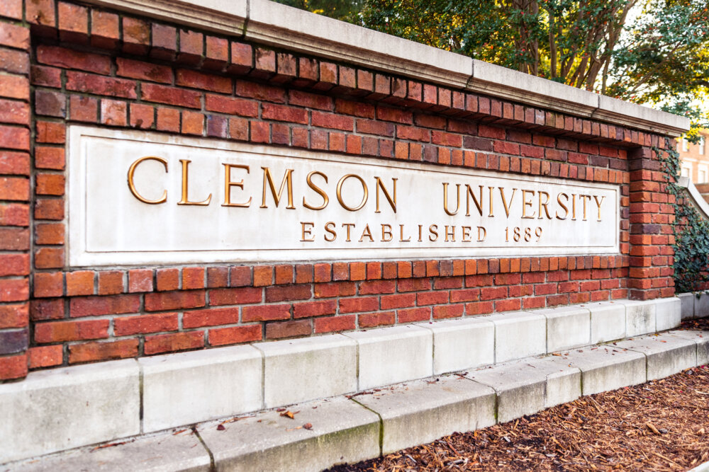 Clemson University ERP Workday - university sign