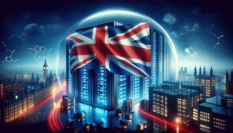 cni protection to data centres shown by bubble around British data centre