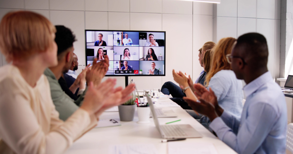 Workplace enabling teams - group video call