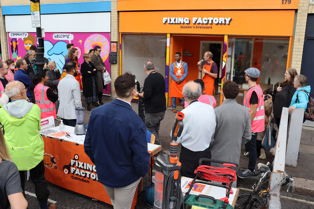 The Fixing Factory in Queen's Crescent, London