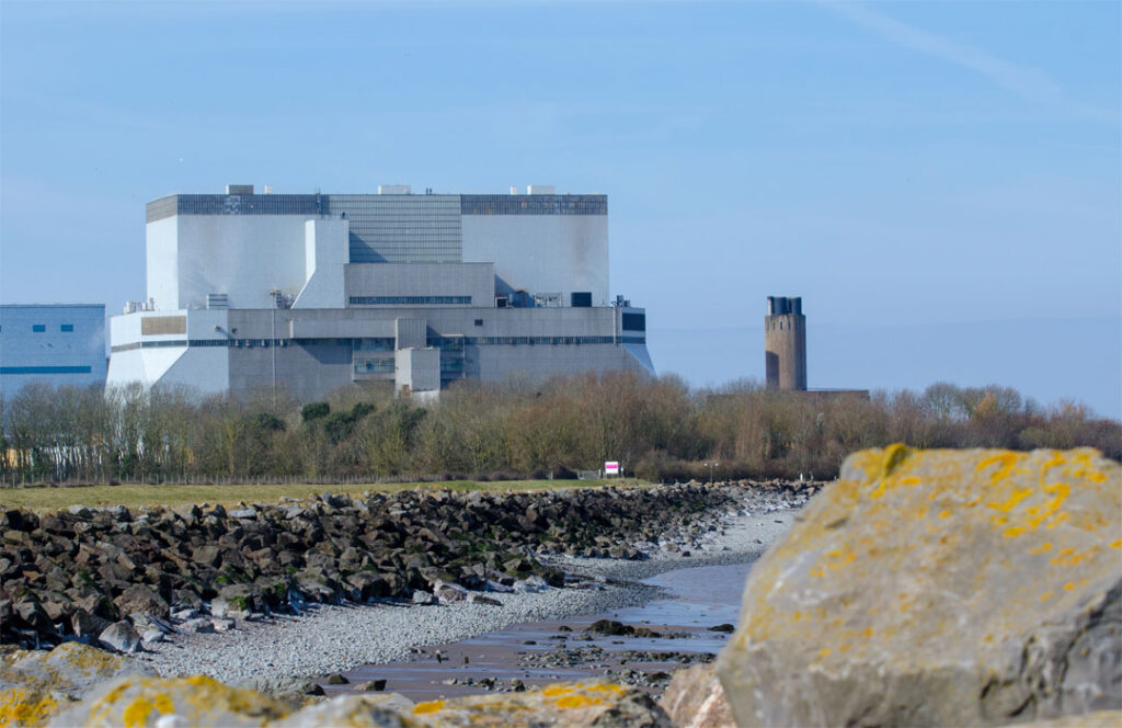 Hinkley Point B nuclear power station in the UK. Digital Exceptionalism